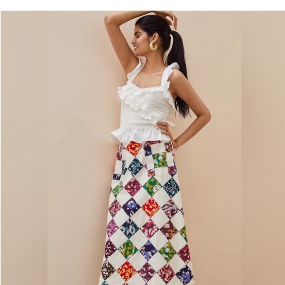 Anthropologie Tiny Carleen Patchwork Quilt Patter… - image 5